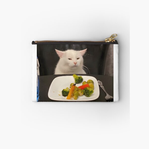 Item preview, Meme Cat Who Doesn’t Like Vegetables designed and sold by hiiameartha.