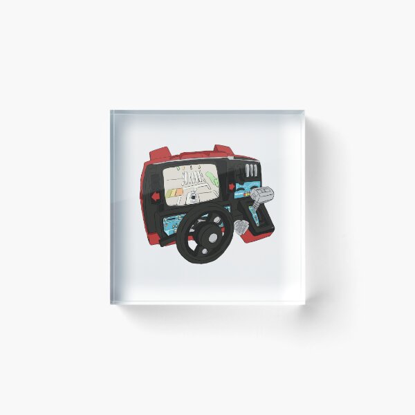 Item preview, 90s 'Racing Driver' Toy Game designed and sold by ArtsieArt.