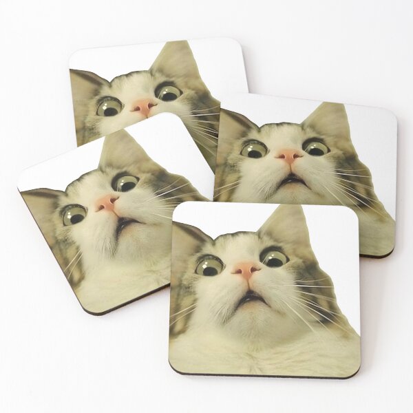 Item preview, Meme Cat - Shocked designed and sold by hiiameartha.