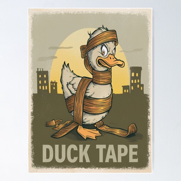 Item preview, Duck Tape: Duck-tastic Durability designed and sold by FanaticB.