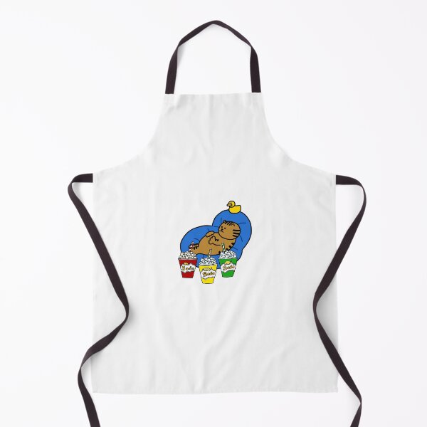 Item preview, a Cat and a Duck on the beanbag with soda water designed and sold by superbaechoo.