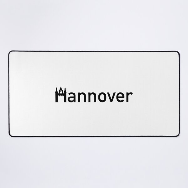 Item preview, Hanover town sign skyline with new town hall designed and sold by Grafikus.