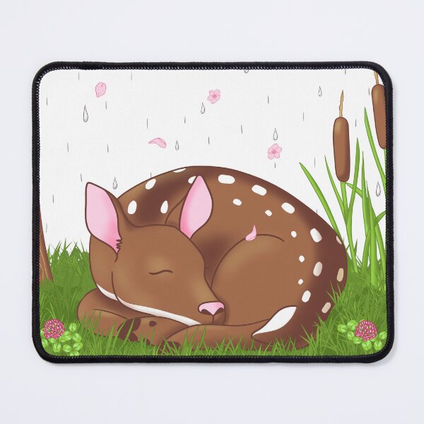 Item preview, Little sleeping fawn designed and sold by PotchouDoodle.