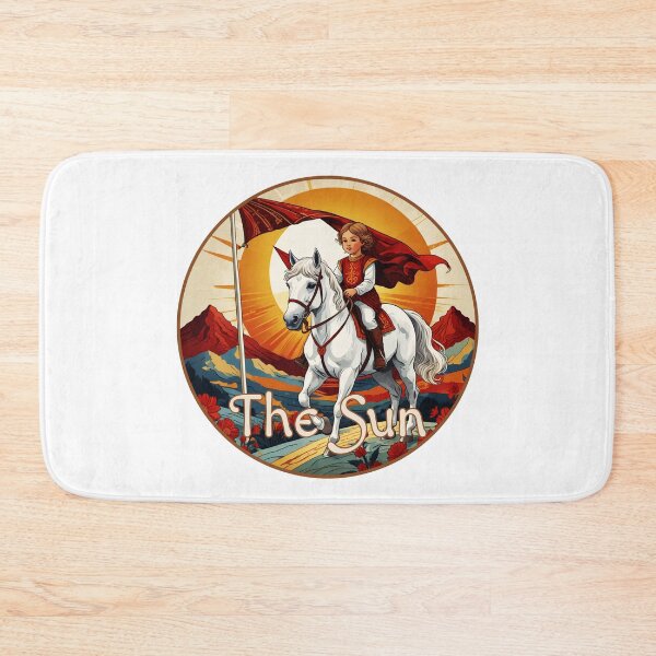 Item preview, The Sun Major Arcana Card - Child on a White Horse designed and sold by Pixel Waite.
