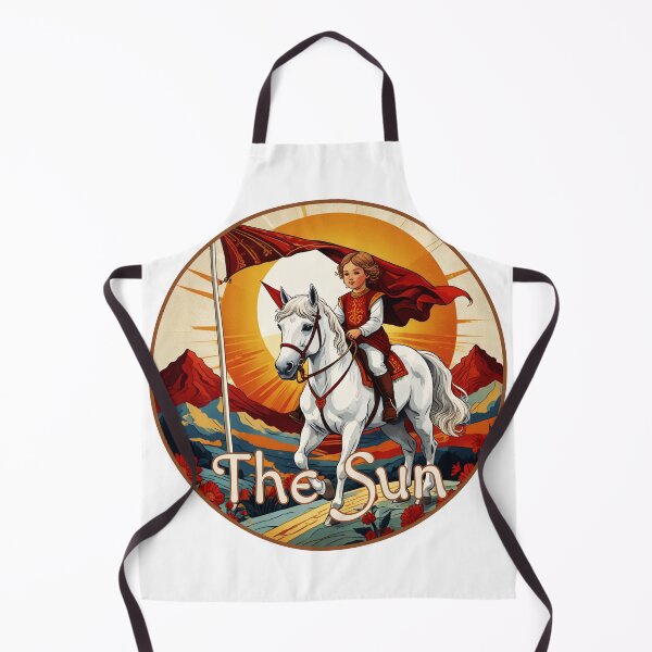 Item preview, The Sun Major Arcana Card - Child on a White Horse designed and sold by Pixel Waite.