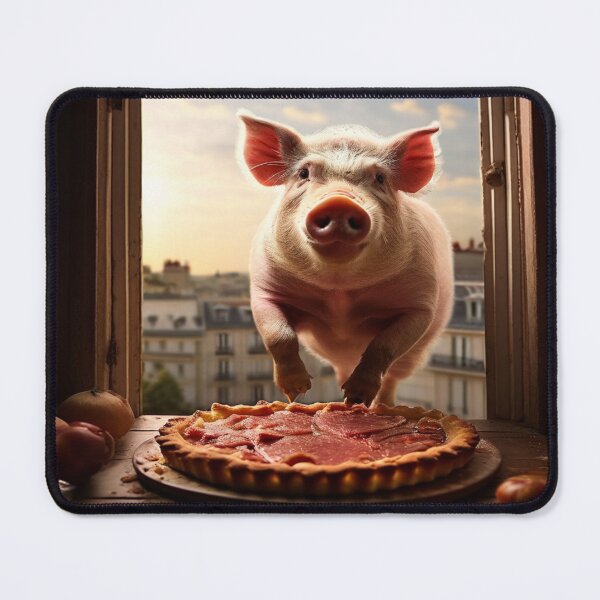 Item preview, Le cochon rusé vole la tarte designed and sold by Collection de trésors .