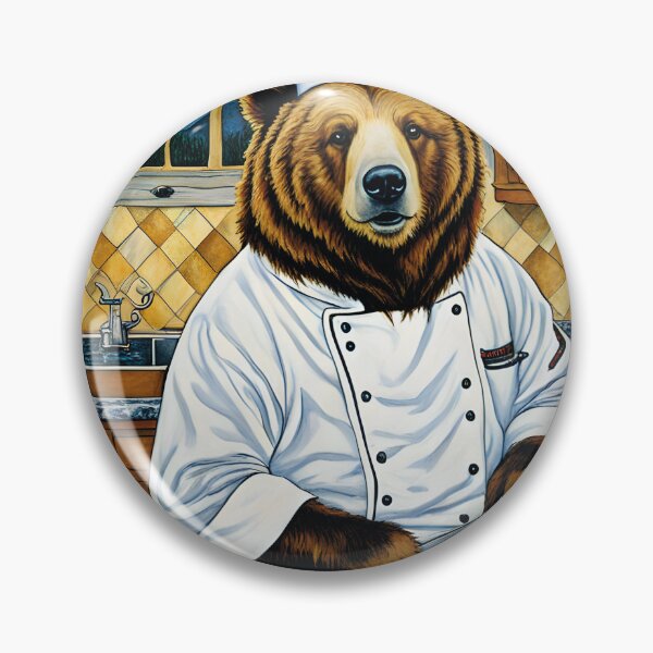Item preview, funny bear in the kitchen designed and sold by Mauswohn.