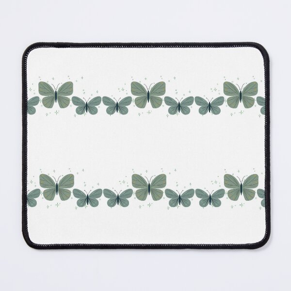 Item preview, Linda pegatina de mariposas verdes designed and sold by FlawlessDraft.