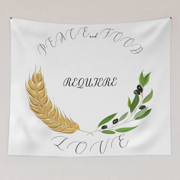 Item preview, Peace and Food requires LOVE designed and sold by Bobraiis.