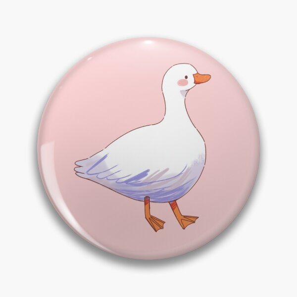 Item preview, Cute white duck designed and sold by YaraCuteArt.