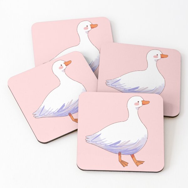 Item preview, Cute white duck designed and sold by YaraCuteArt.