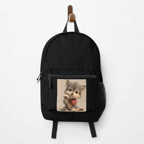 Item preview, Cute Little fluffy Wolf designed and sold by MyMagicPixel.