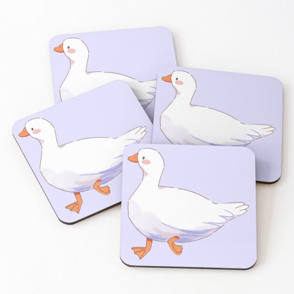 Item preview, Cute white duck designed and sold by YaraCuteArt.