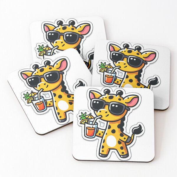 Item preview, Chibi Giraffe Wearing Sunglasses designed and sold by LuzCobal.