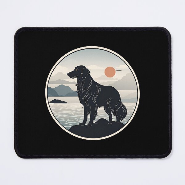 Item preview, Traveler dog in the sea Flat Coated Retriever dog onwer  designed and sold by GoodyPaws.