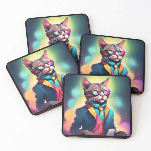 Item preview, Cat lovers, cat art designed and sold by LaughandLaugh.