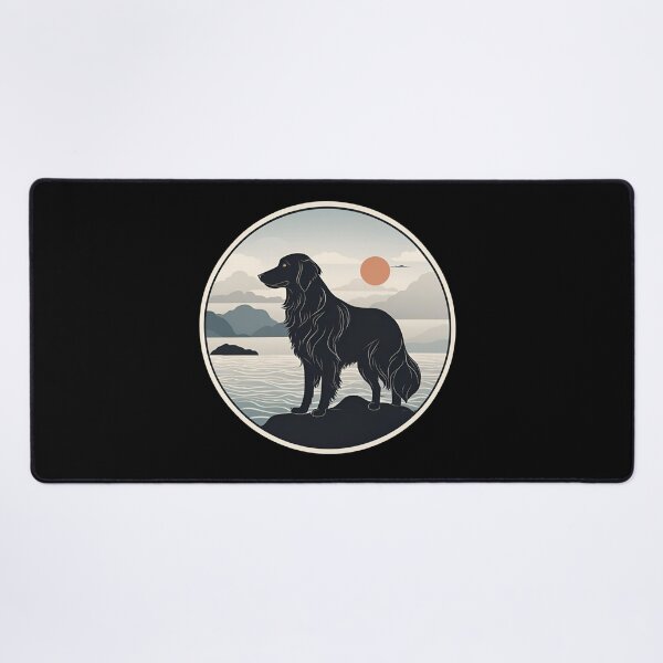 Item preview, Traveler dog in the sea Flat Coated Retriever dog onwer  designed and sold by GoodyPaws.