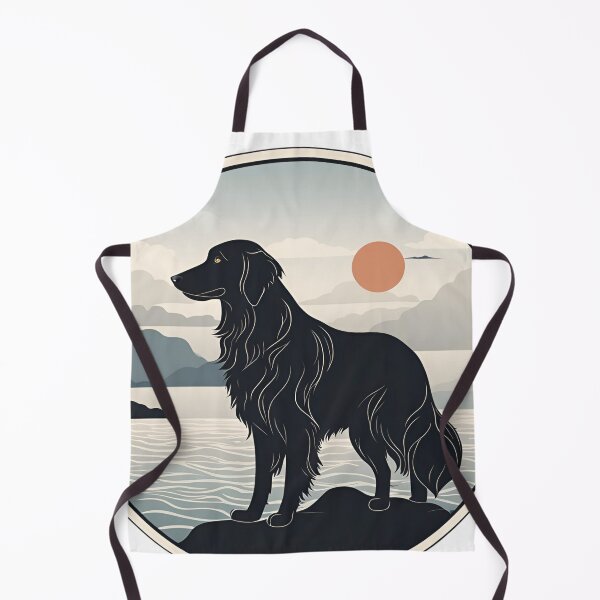 Item preview, Traveler dog in the sea Flat Coated Retriever dog onwer designed and sold by GoodyPaws.