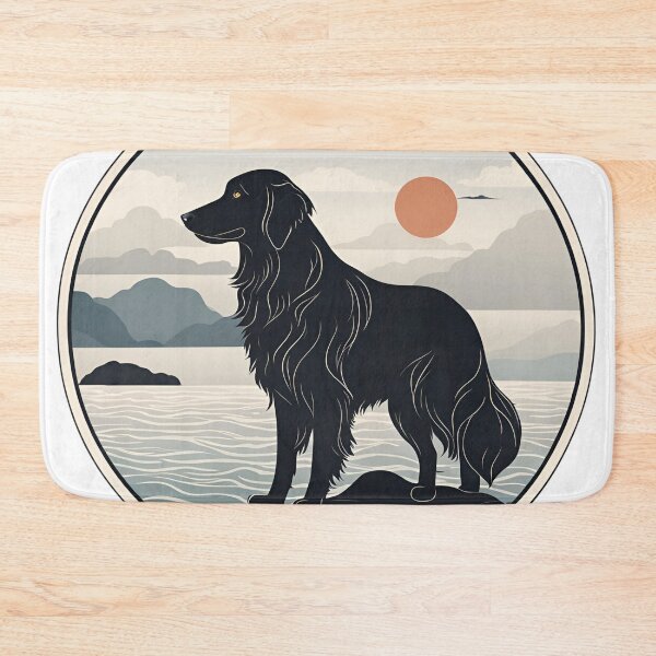 Item preview, Traveler dog in the sea Flat Coated Retriever dog onwer  designed and sold by GoodyPaws.