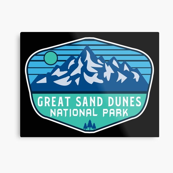 Item preview, Great Sand Dunes National Park-Vintage designed and sold by graphic-map.