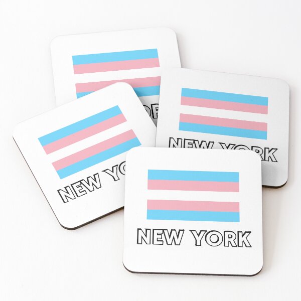 Item preview, Trans  Pride Flag New York designed and sold by Inspirationmotivation.