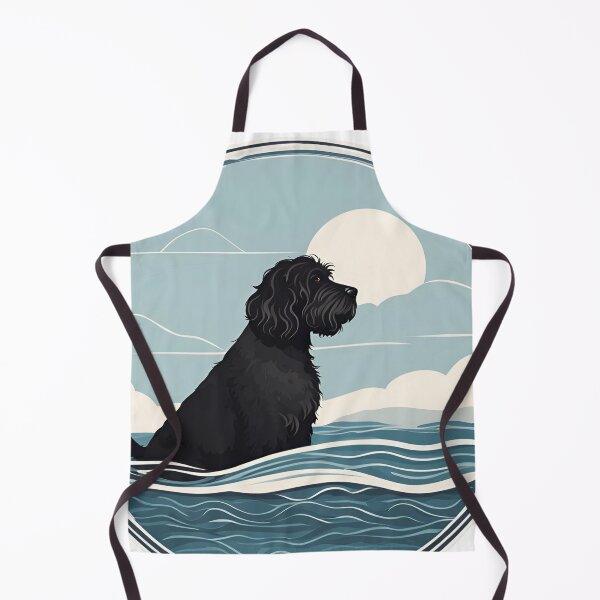 Item preview, Traveler dog in the sea Irish Water Spaniel dog onwer  designed and sold by GoodyPaws.