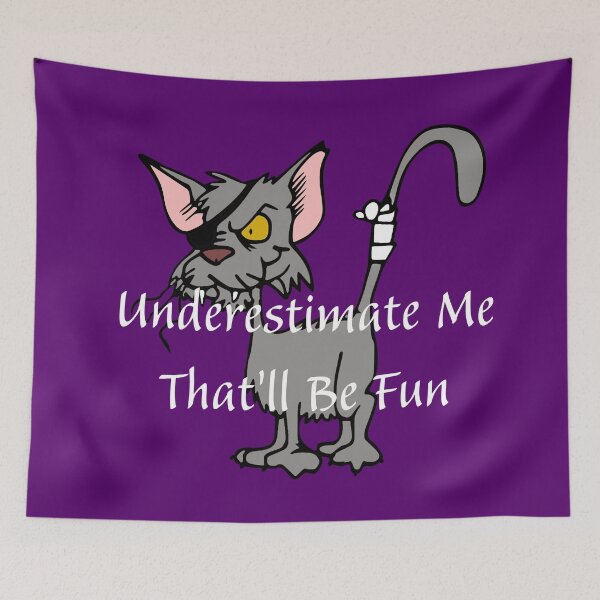 Item preview, CRAZY CRANKY CAT TELLS IT HOW IT IS, A GREAT QUOTE FOR YOUR T SHIRTS AND STICKERS designed and sold by Barbara Jean Photo Art And Design.