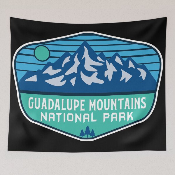 Item preview, Guadalupe Mountains National Park-Vintage designed and sold by graphic-map.