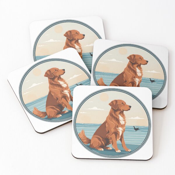 Item preview, Traveler dog in the sea Nova Scotia Duck Tolling Retriever dog onwer  designed and sold by GoodyPaws.