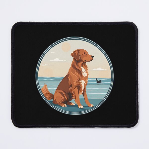 Item preview, Traveler dog in the sea Nova Scotia Duck Tolling Retriever dog onwer  designed and sold by GoodyPaws.