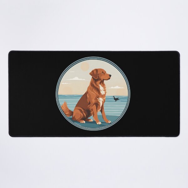 Item preview, Traveler dog in the sea Nova Scotia Duck Tolling Retriever dog onwer  designed and sold by GoodyPaws.