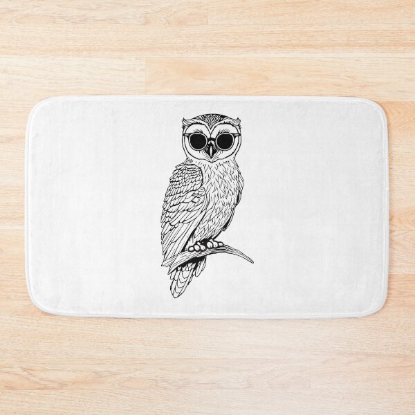 Item preview, Snowy Owl with Sunglasses designed and sold by MoSaid.