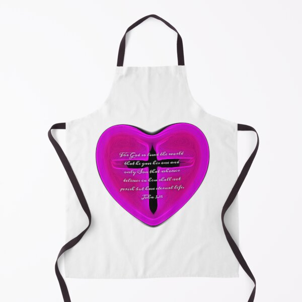 Item preview, John 3.16 heart ♥ designed and sold by Kangaroo Sun.