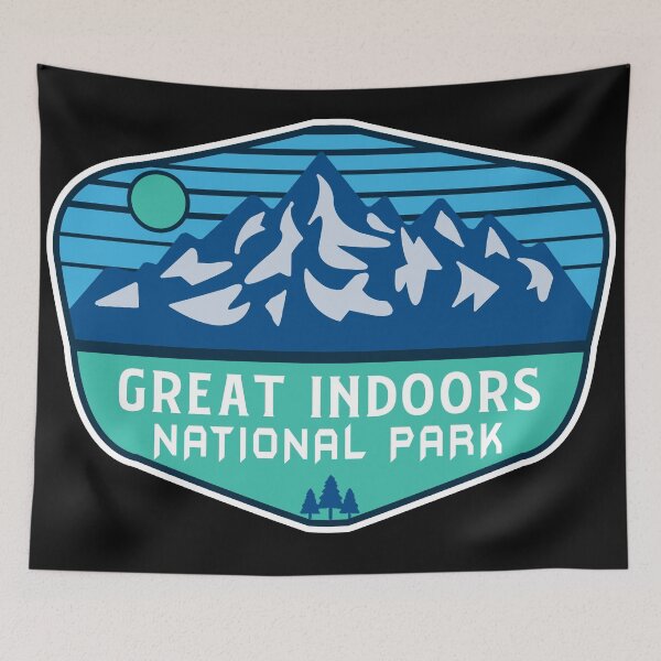 Item preview, Great Indoors National Park-Vintage designed and sold by graphic-map.