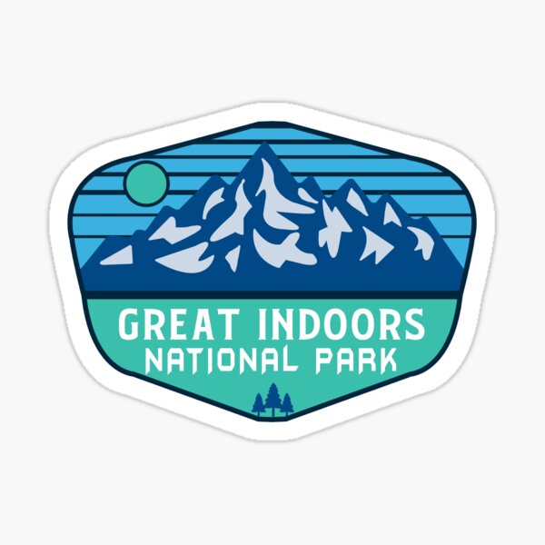 Vista previa del artículo con la obra «Parque Nacional Great Indoors-Vintage», diseñado y vendido por graphic-map.