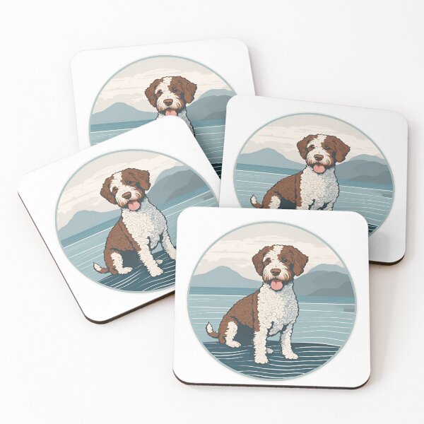 Item preview, Traveler dog in the sea Lagotto Romagnolo dog onwer  designed and sold by GoodyPaws.
