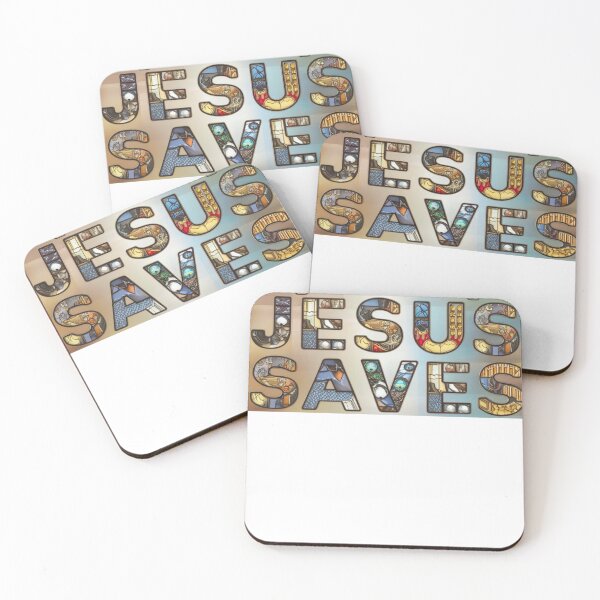 Item preview, FUNNY Jesus Saves License Plate designed and sold by Obinne.