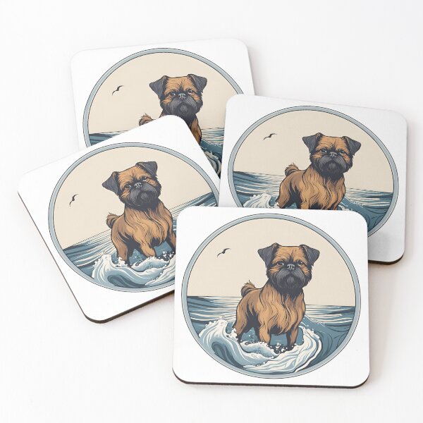 Item preview,  Traveler dog in the sea Griffon Bruxellois dog onwer  designed and sold by GoodyPaws.