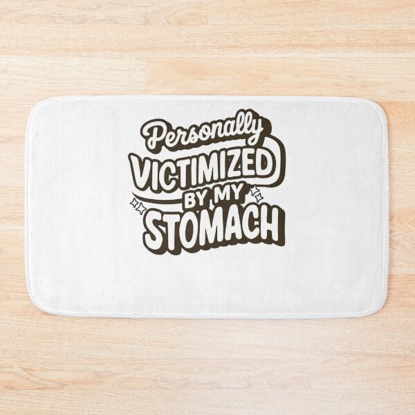 Item preview, Funny IBS Awareness - Victimized by My Stomach designed and sold by BunBuntheDog-.