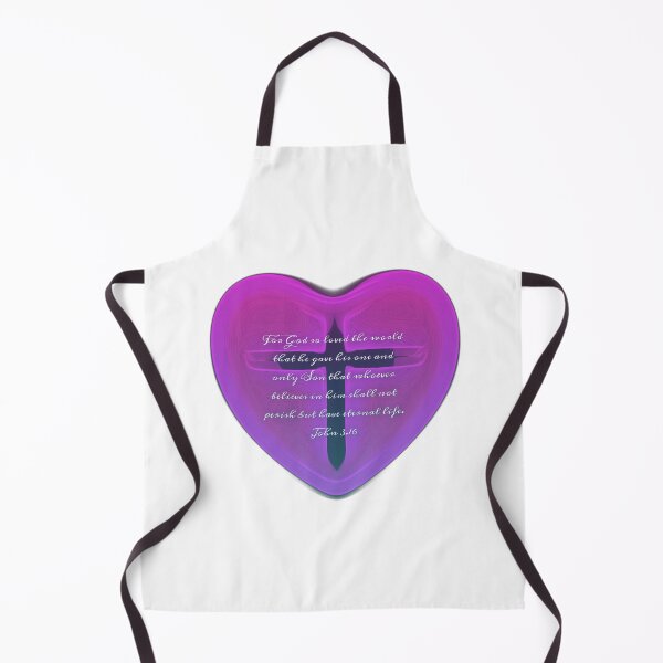 Item preview, John 3.16 heart ♥ designed and sold by Kangaroo Sun.