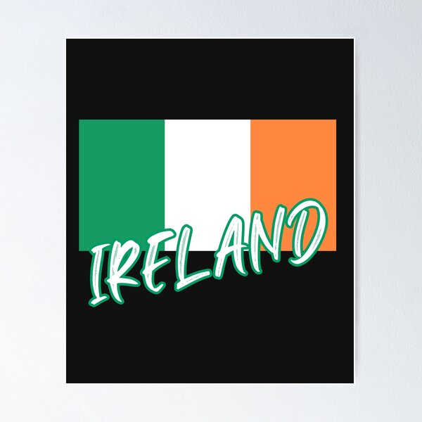 Item preview, Ireland Flag Map Dublin designed and sold by AnimalsDH305.
