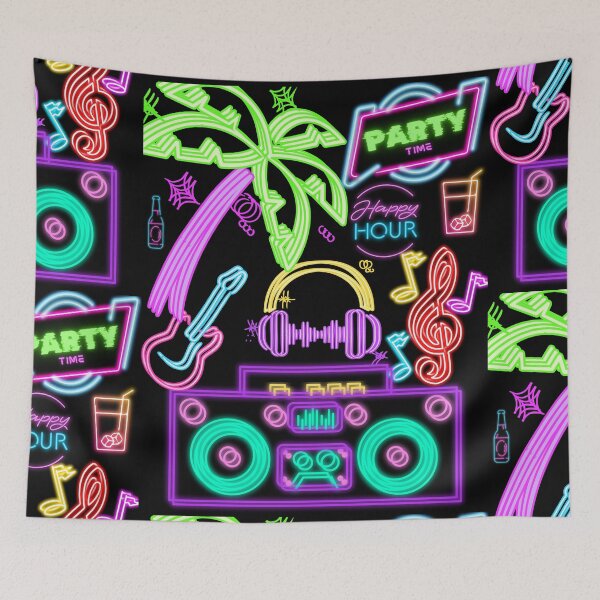 Item preview, Beach Party Neon Colors designed and sold by AbeeRedB.