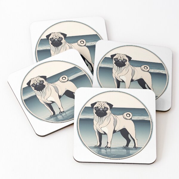 Item preview,  Traveler dog in the sea Pug dog onwer  designed and sold by GoodyPaws.
