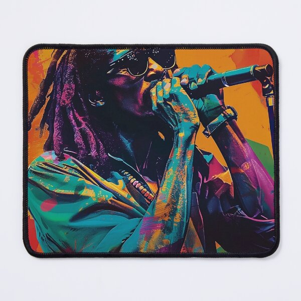 Item preview, Bob Marley in Fluorescent Paint designed and sold by Guesso.
