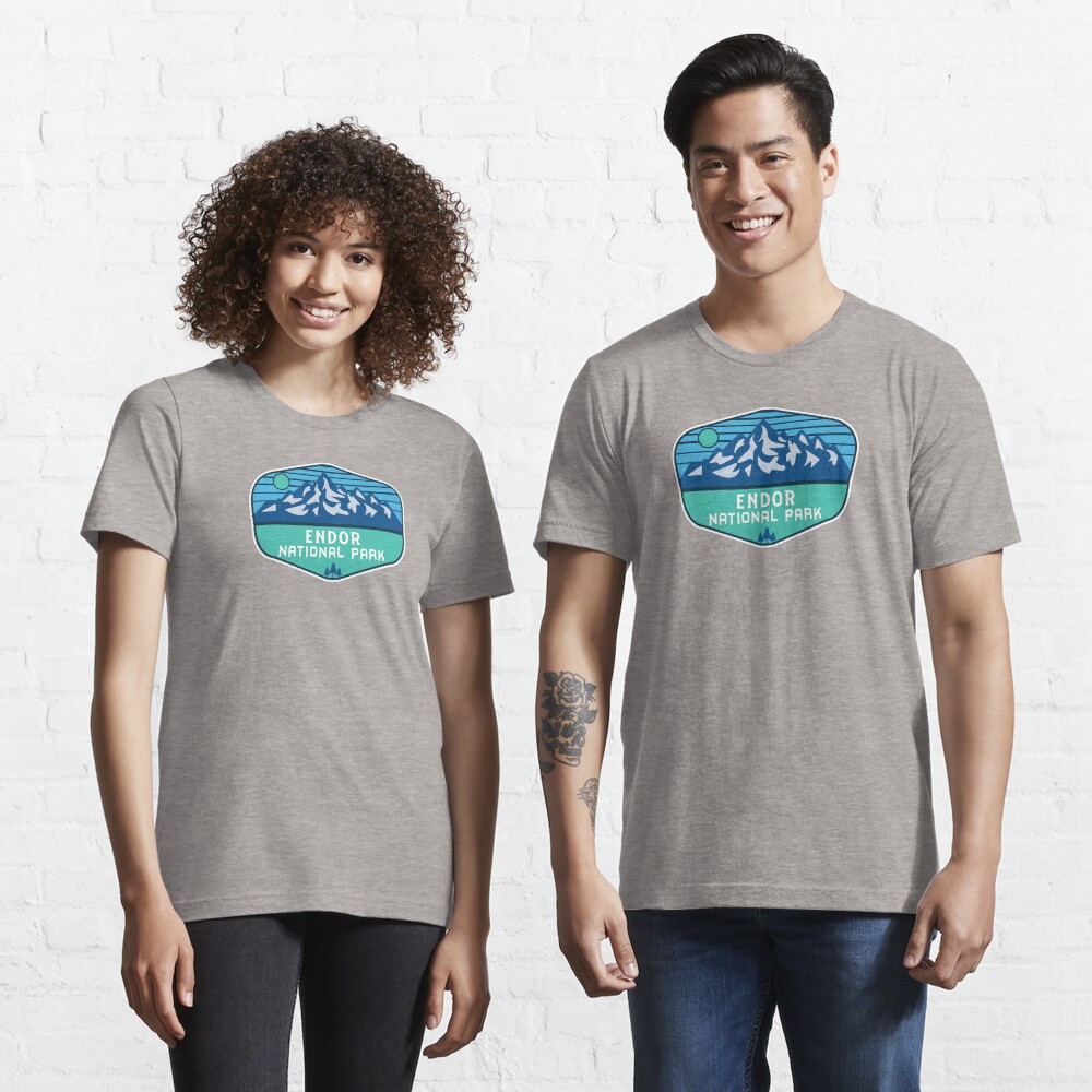 Vista previa del artículo con la obra «Camiseta esencial», diseñado y vendido por graphic-map.