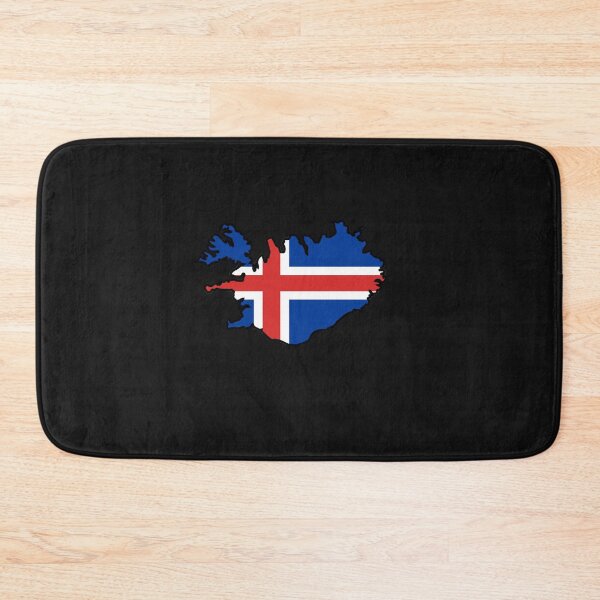Item preview, Iceland Flag Map Reykjavik designed and sold by AnimalsDH305.