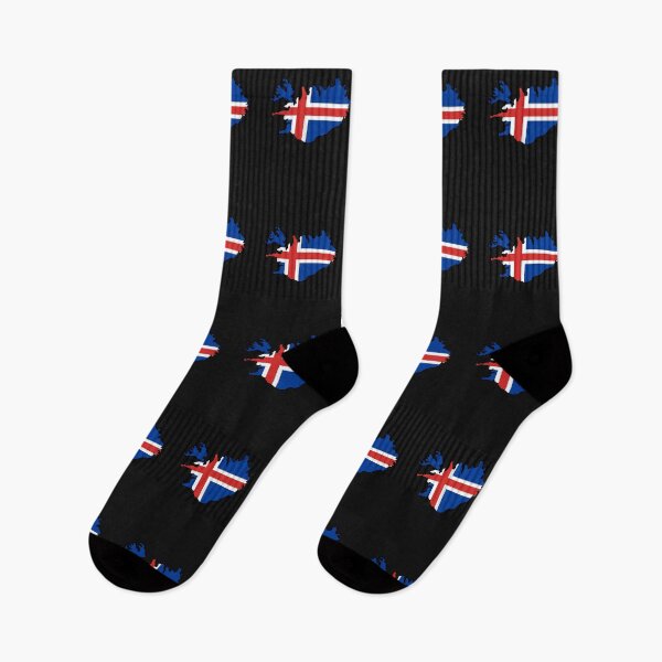 Item preview, Iceland Flag Map Reykjavik designed and sold by AnimalsDH305.