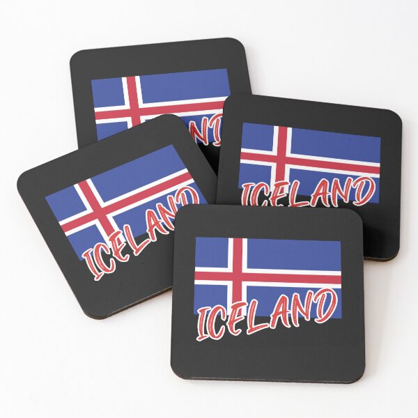 Item preview, Iceland Flag Map Reykjavik designed and sold by AnimalsDH305.