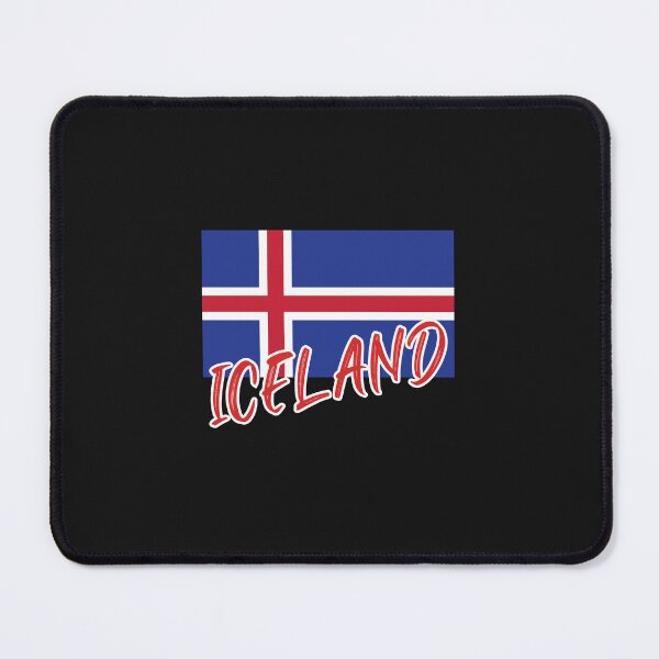 Item preview, Iceland Flag Map Reykjavik designed and sold by AnimalsDH305.