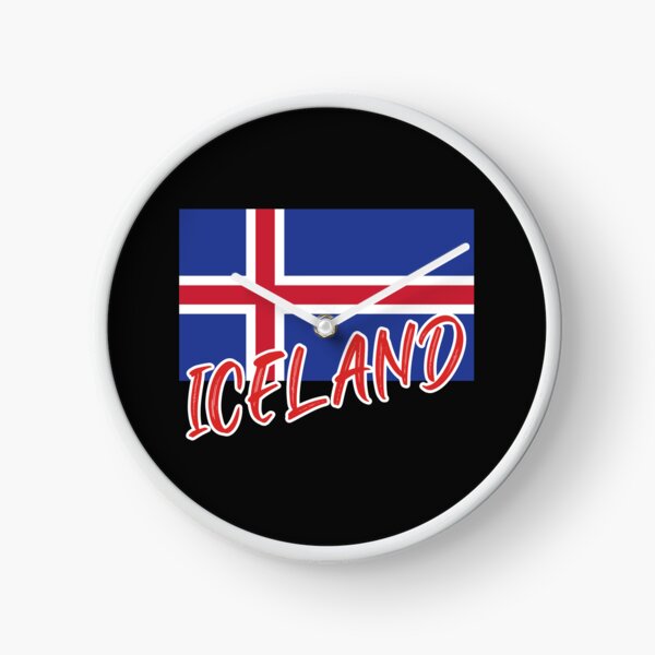 Item preview, Iceland Flag Map Reykjavik designed and sold by AnimalsDH305.